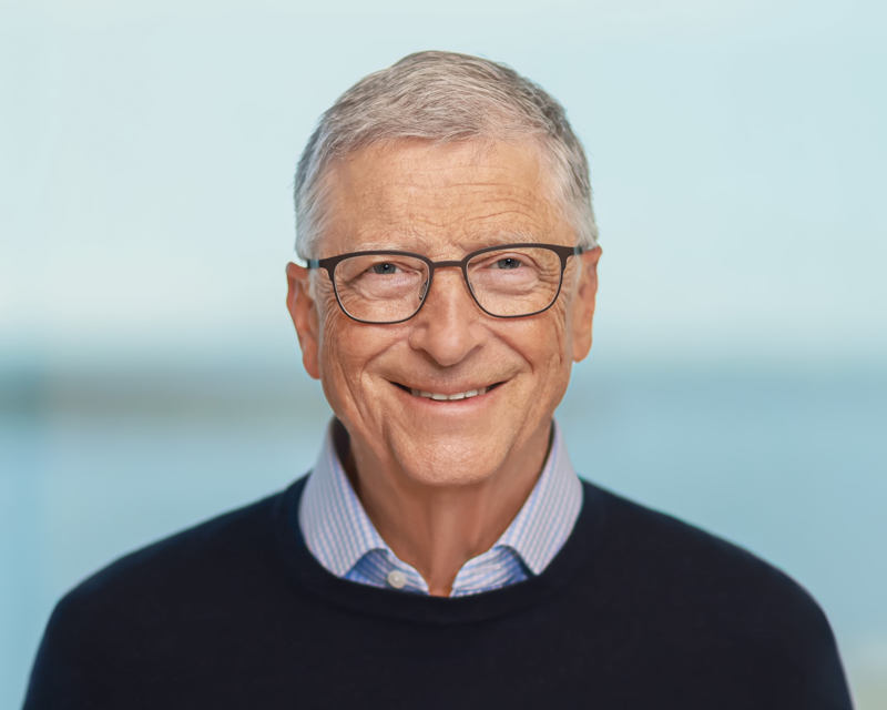 Bill Gates Headshot 5X4